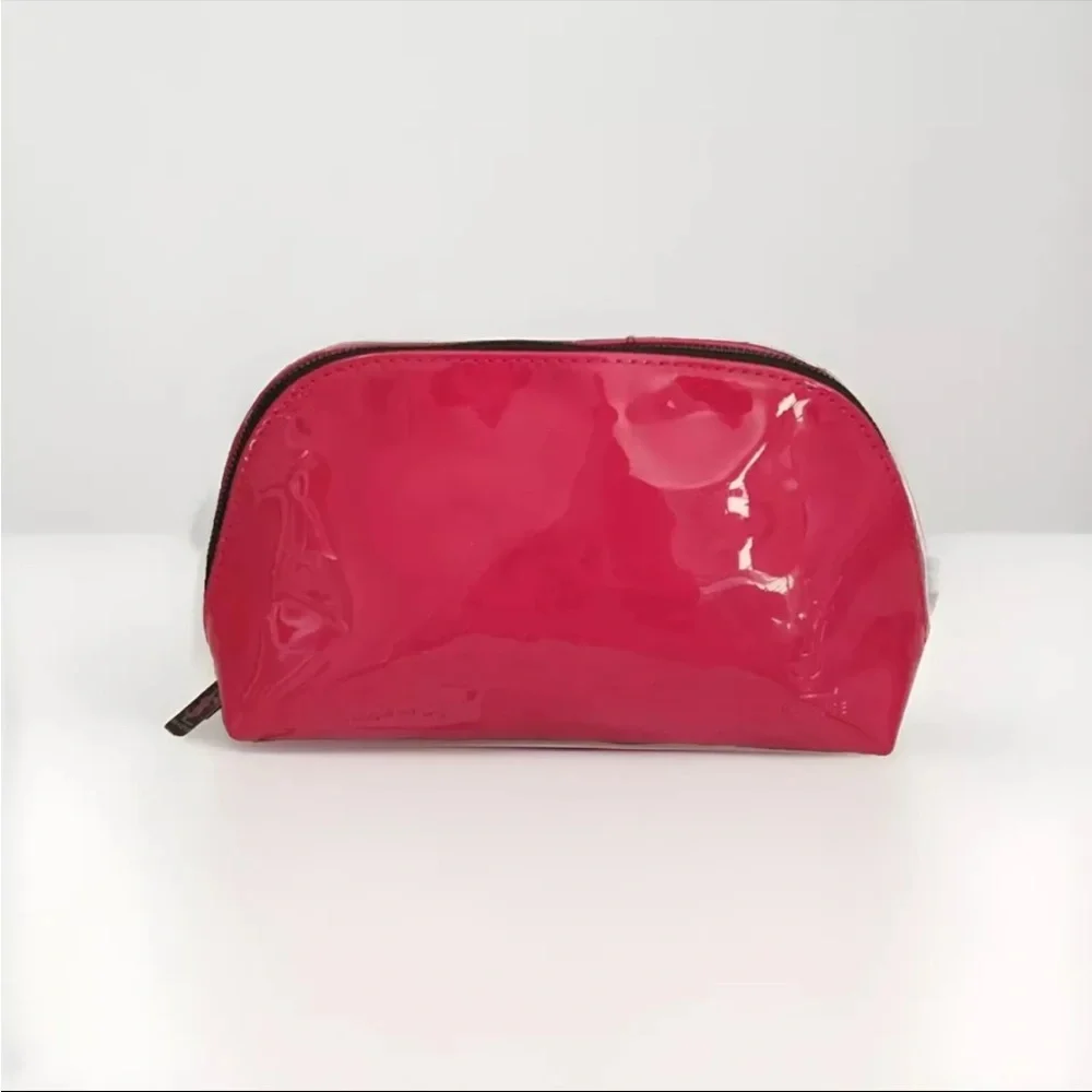 YSL Cosmetic Pouch Makeup Bag HOT PINK NEW AUTHENTIC FAST SHIP - Picture 1 of 5